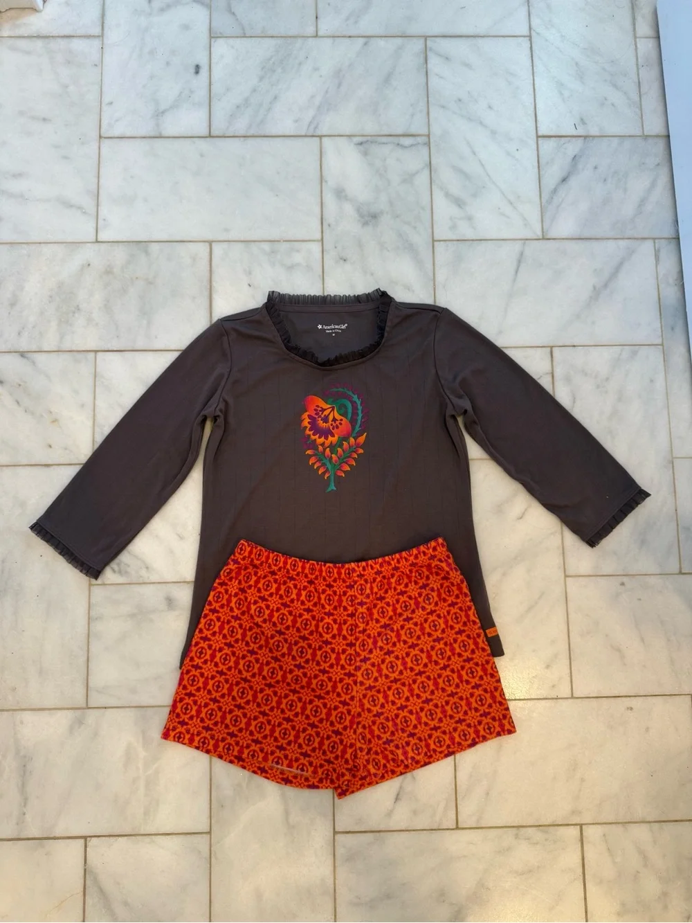 LIMITED EDITION: American Girl Saige (retired) pajama set FOR GIRLS